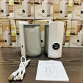 Grey and white car charger electric milk warmer with constant temperature heating