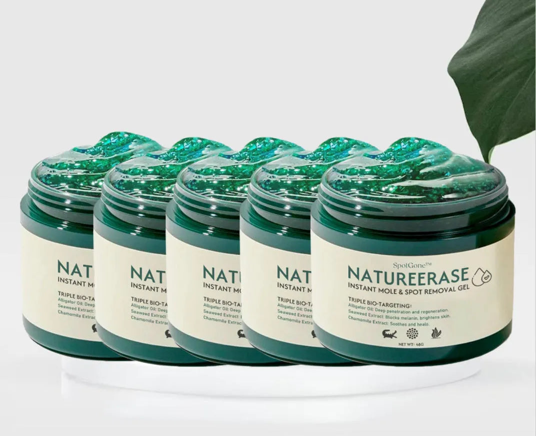 Natureerase Instant Mole Spot Removal Gel 45g container with hydrating formula