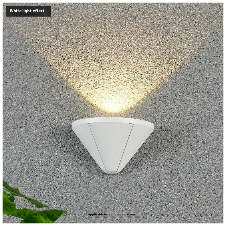 Courtyard LED lighting lamp with bird's nest design and aluminium alloy shell