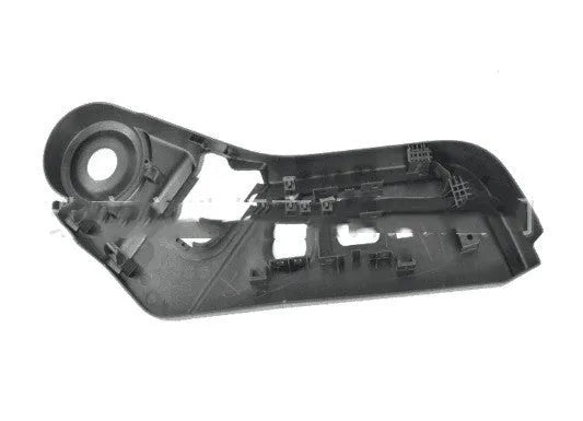 Dodge Journey JC front seat guard plate in ABS plastic showing dimensions.