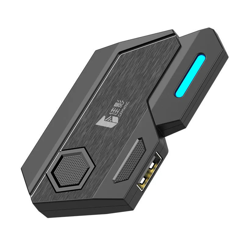 Gaming keyboard mouse converter for mobile devices with USB interface