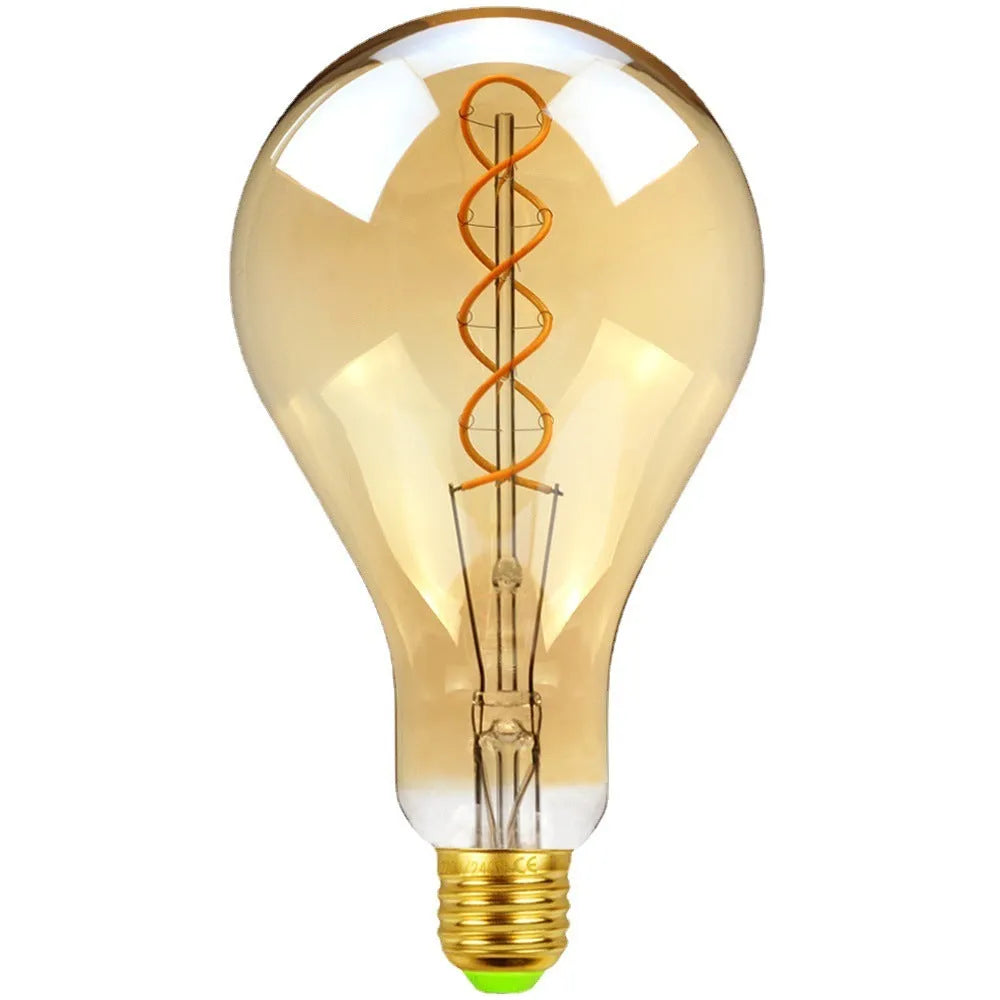 A110 double spiral gold LED soft light strip with 110x200mm dimensions