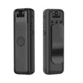 Black wifi surveillance camera with back splint mounting bracket and type-c cable