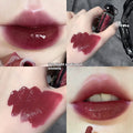 Glacier Lava Lip Lacquer mirror makeup in water-light finish with seven colour options