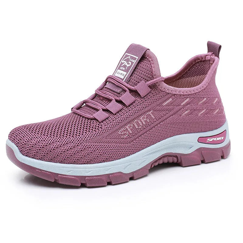 Casual sports sneakers with soft PVC soles in multiple colours for men and women
