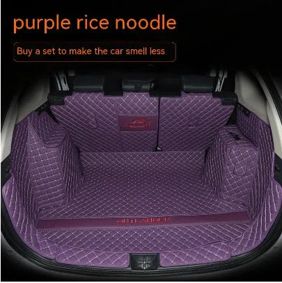 Mitsubishi Outlander fully surrounded 3D boot liner mat in TPE XPE non-slip material