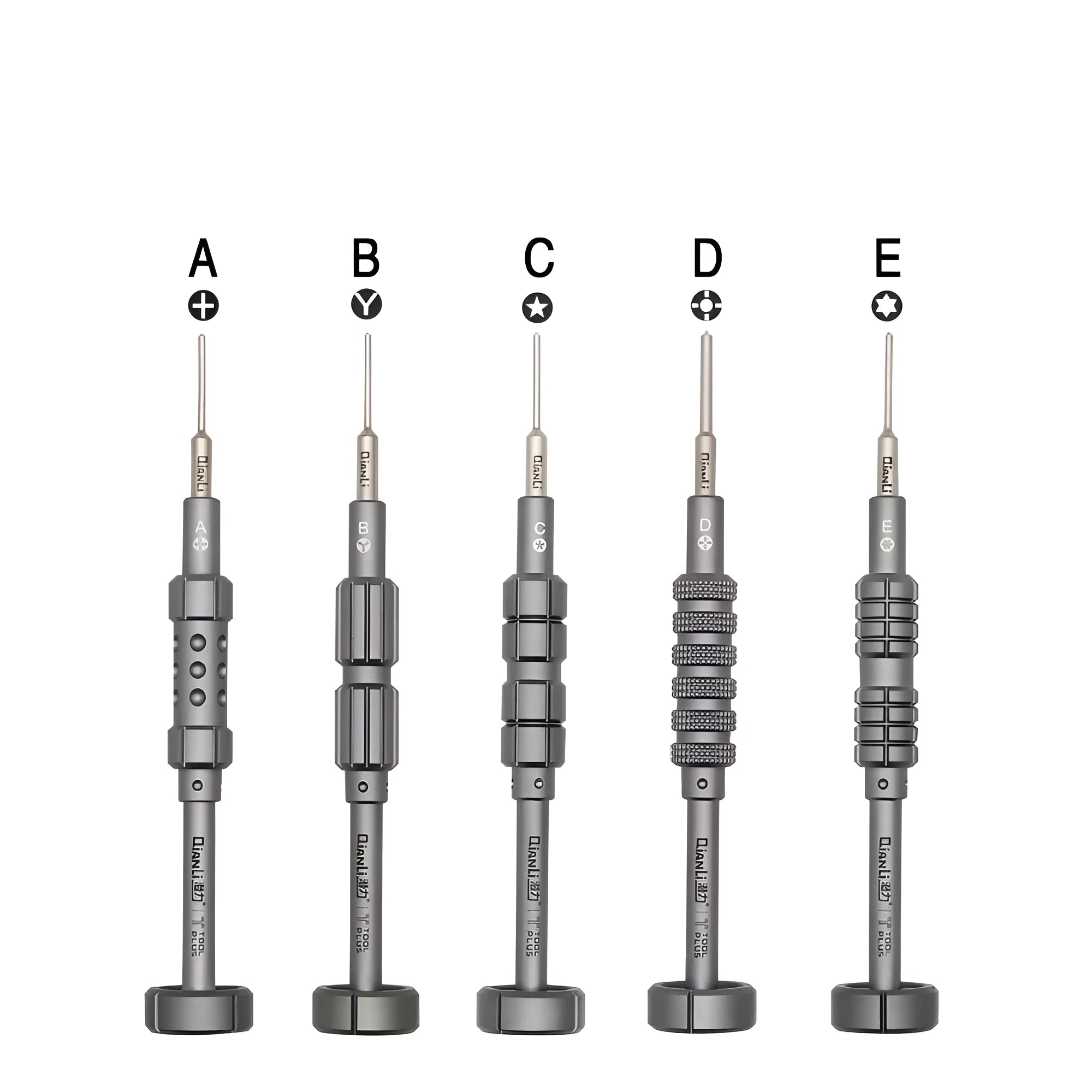Precision screwdriver with aluminium handle and T2 security bit for iPhone repair