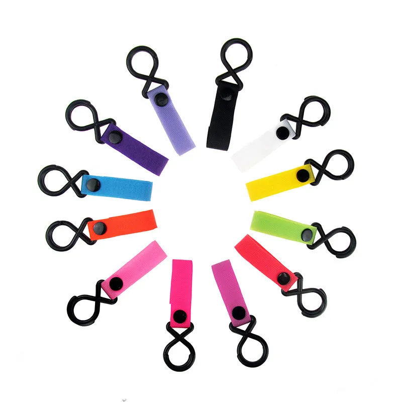 Nylon luggage hook for suitcases and travel bags in multiple colour options