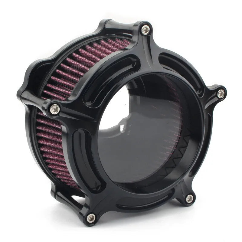 MP09-JJL aluminium car air filter kit in blue and black colour option