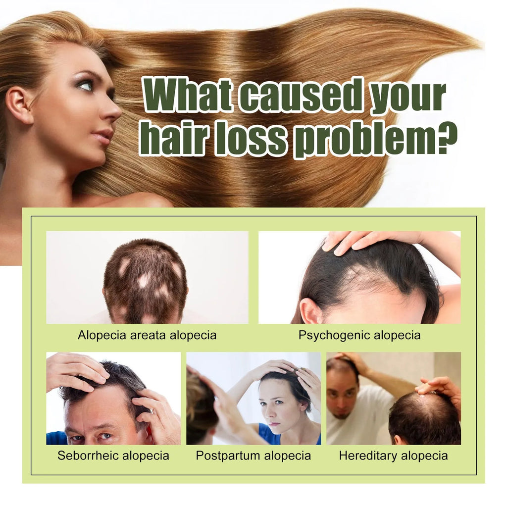 60ml hair care essential oil bottle for anti-fall repair and dry hair moisturisation