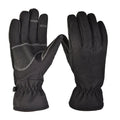 Tactical ski gloves with touchscreen fingertips in camouflage colour option