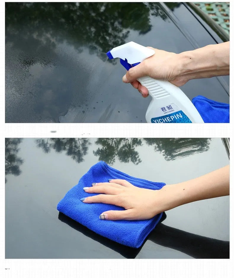 500ml car paint maintenance powder sprayer wax bottle with spray applicator