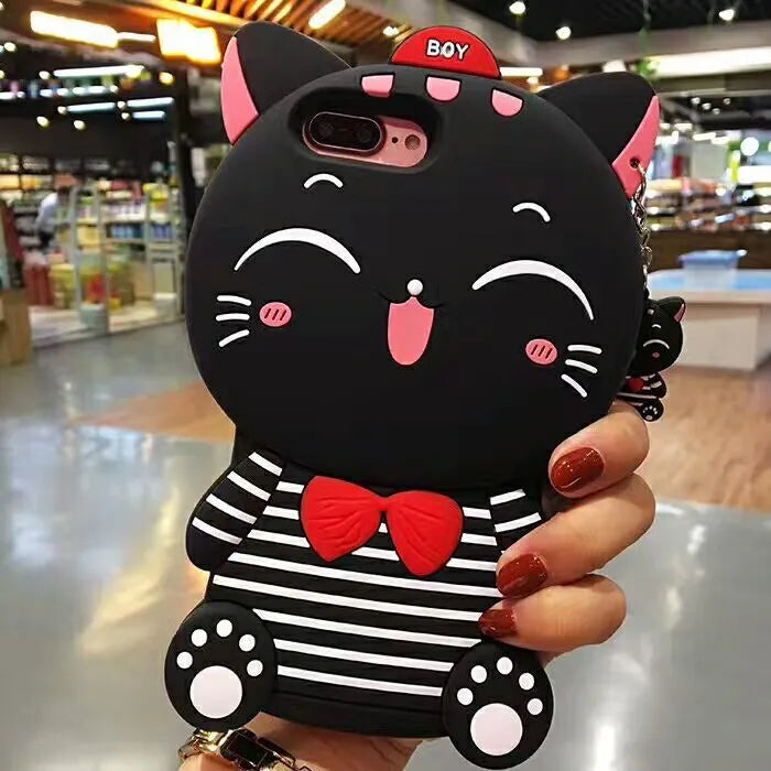 Soft silicone phone case showing edge-proof protection for Samsung Galaxy and Apple iPhone smartphones