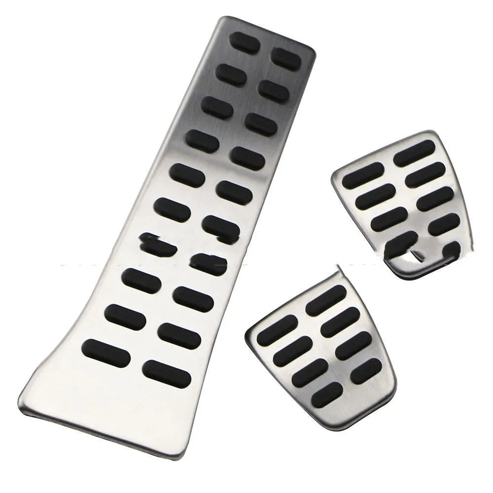Stainless steel car accelerator pedal replacement set for Hyundai and Kia vehicles