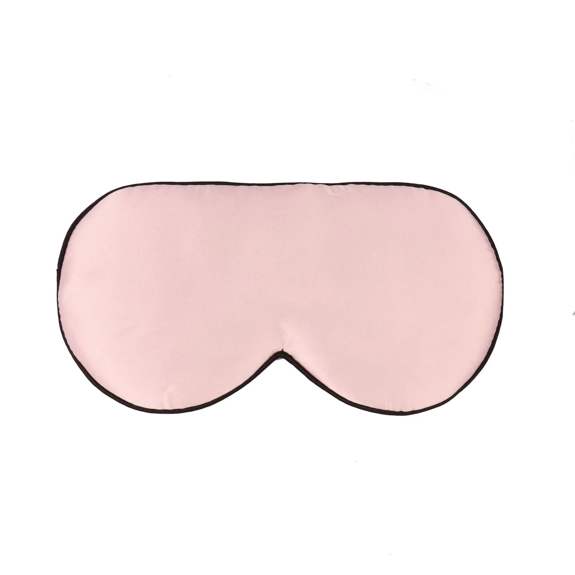 Double-sided mulberry silk eye mask with embroidered print in various colour options