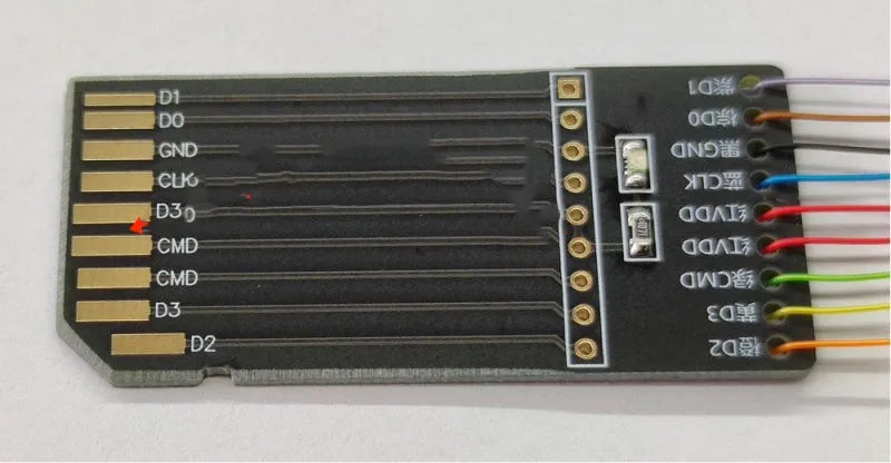 EMMC read write tool for car audio host maintenance on BMW Mercedes Audi Porsche vehicles