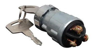 Pure copper vehicle ignition switch with key for trucks, forklifts and agricultural machinery