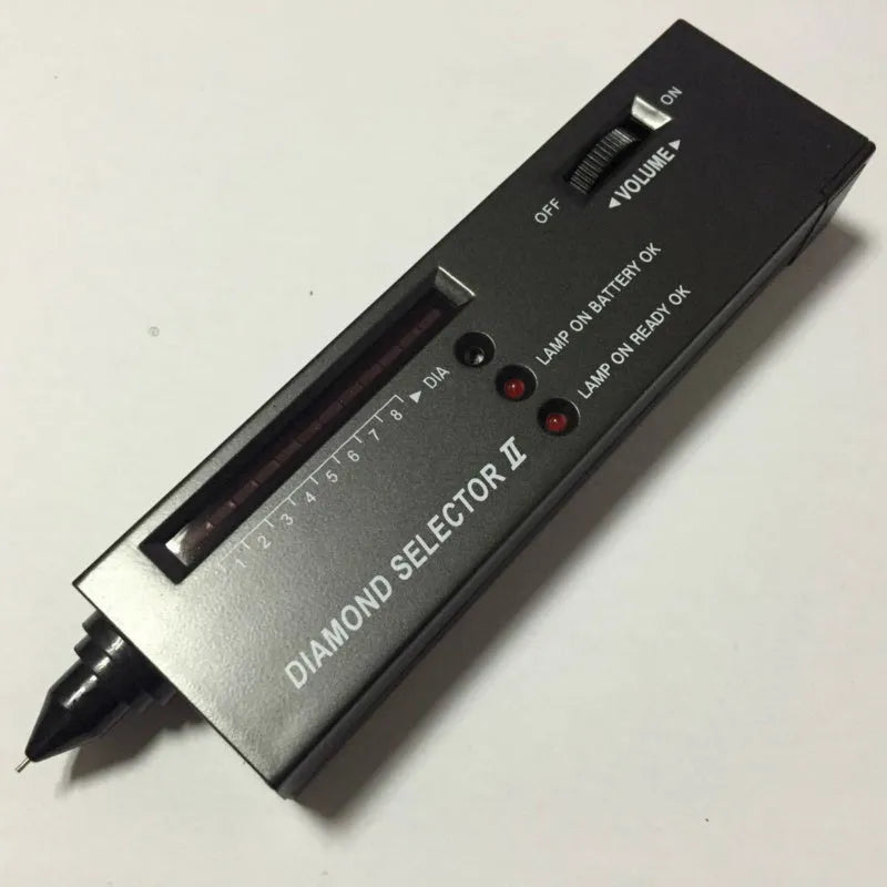 Second generation diamond thermal conductivity tester with metal probe for gemstone identification