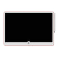 19-inch rechargeable LCD children's drawing board with stylus in blue and white colour