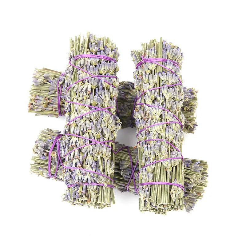 Natural dried flower lavender aromatherapy stick measuring 4 inches for air freshening