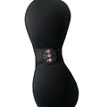 Black electric massage bra inner cushion chest paste with 3-key English control panel