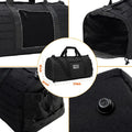 Men's khaki Oxford cloth sports fitness handbag with air pillow shoulder strap