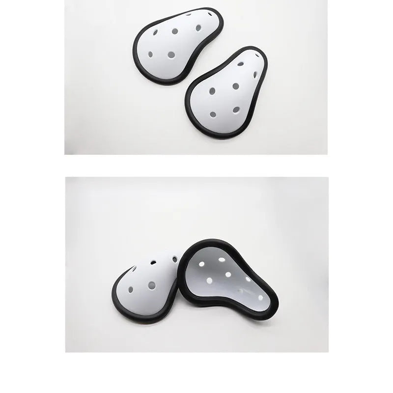 Rubber sports genital protector for adult and child sizes used in hockey, rugby, boxing and martial arts