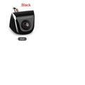 Black screw plug-in HD car night vision waterproof rearview camera with metal shell