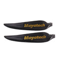 Black nylon folding glidder paddle with quick disassembly noise reduction fittings