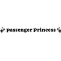 Passenger Princess rearview mirror decorative sticker measuring 12.5cm in multiple colour options