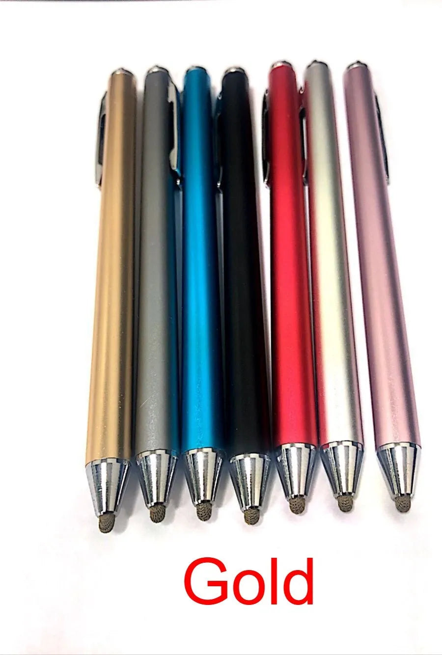 Metal digital stylus with fine head for phone tablet computer touch screen drawing