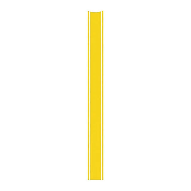Motorcycle reflective pinstripe sticker roll in black, red, silver, or yellow, measuring 50cm by 4.5cm.