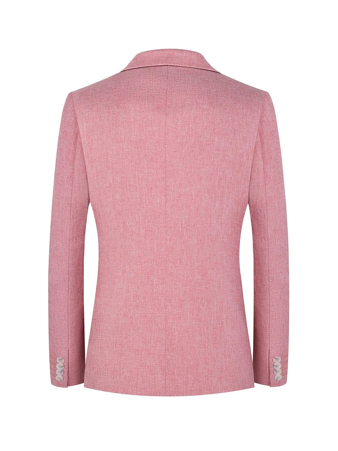 Men's western style casual suit jacket in light blue and pink options with Asian size fit for spring and summer fashion
