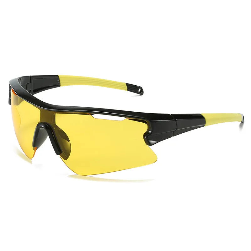 Windproof sports cycling sunglasses for outdoor activities in various colour combinations