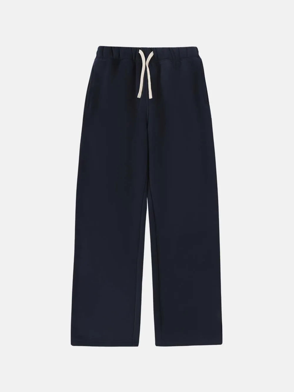 Men's fleece-lined sweatpants with elastic waistband in six colour options
