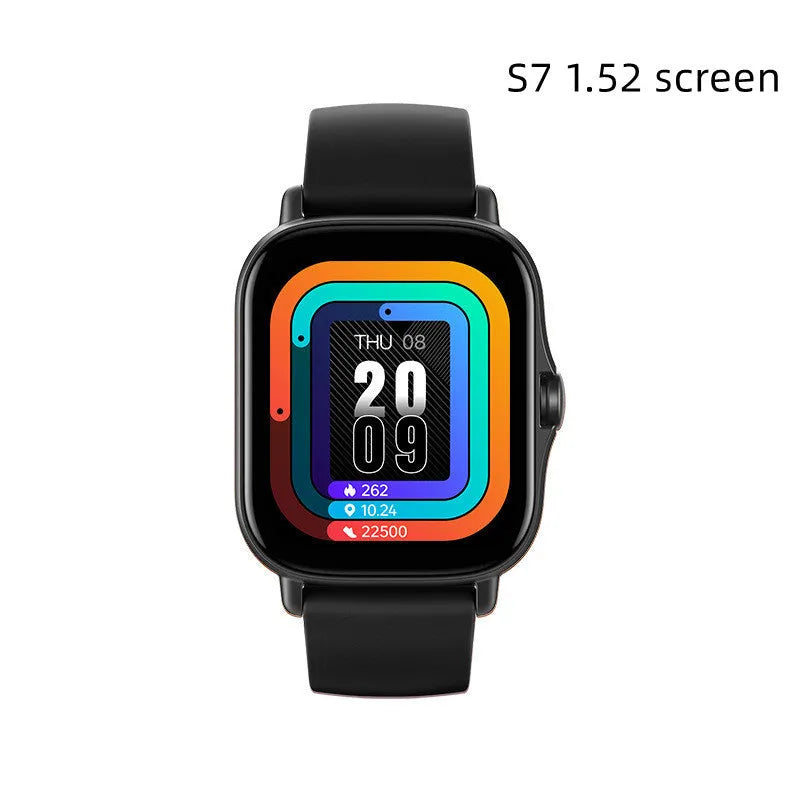 GT20 smartwatch with alloy case and silicone strap showing touch screen display