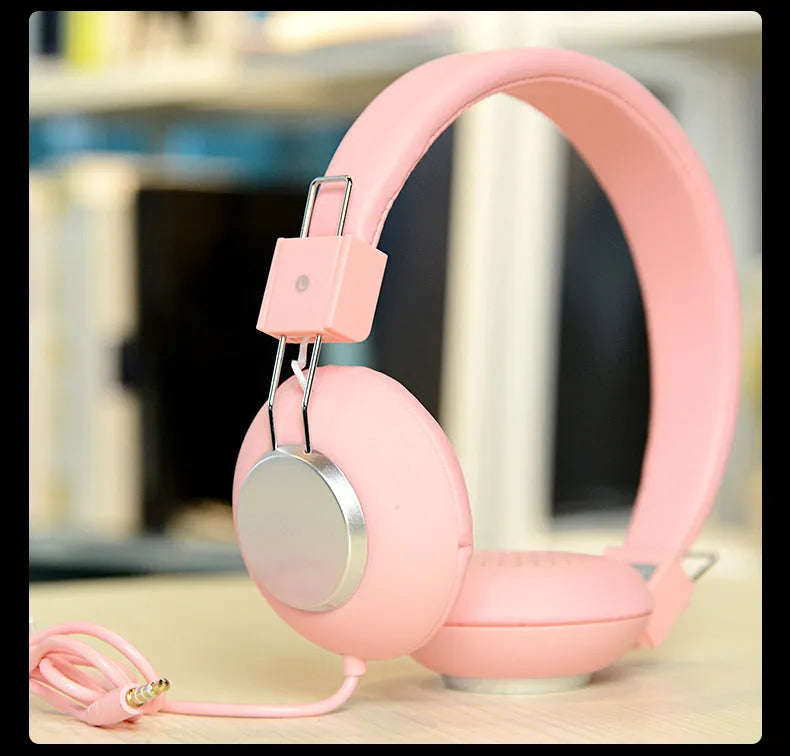 Wired sports earphones with head-mounted design and 3.5mm plug in multiple colour options
