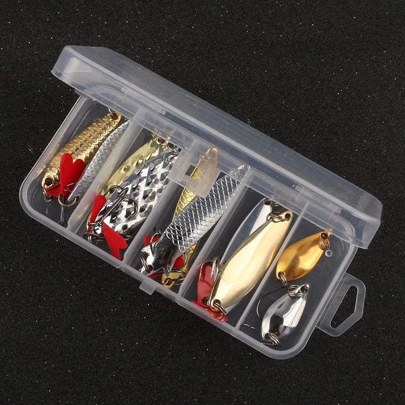 Metal pineapple sequin fishing lure dressings in gold and silver for iron jigs and false baits