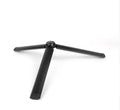 Black aluminium mobile phone tripod handheld stabilizer compatible with iPhone