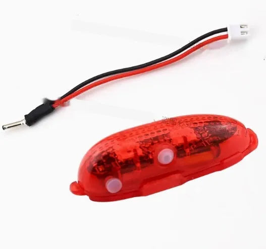 V3 wireless charging waterproof LED navigation lights for model cars and boats with adhesive backing.