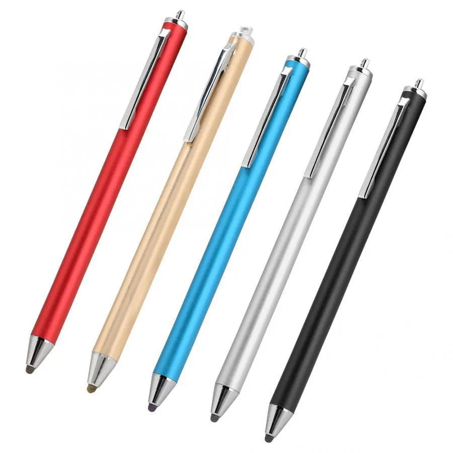 Metal digital stylus with fine head for phone tablet computer touch screen drawing