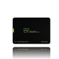 Black J11 2.5-inch SATA solid state drive showing front and connection side