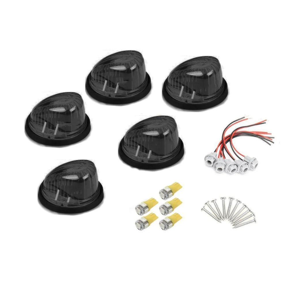 GR- model yellow LED roof cab marker light with 83mm diameter for trucks
