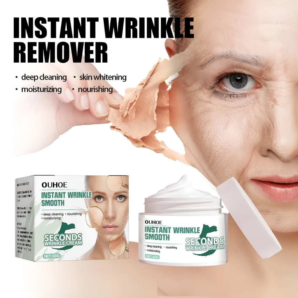 30g jar of anti-ageing anti-wrinkle face cream for hydrating skincare