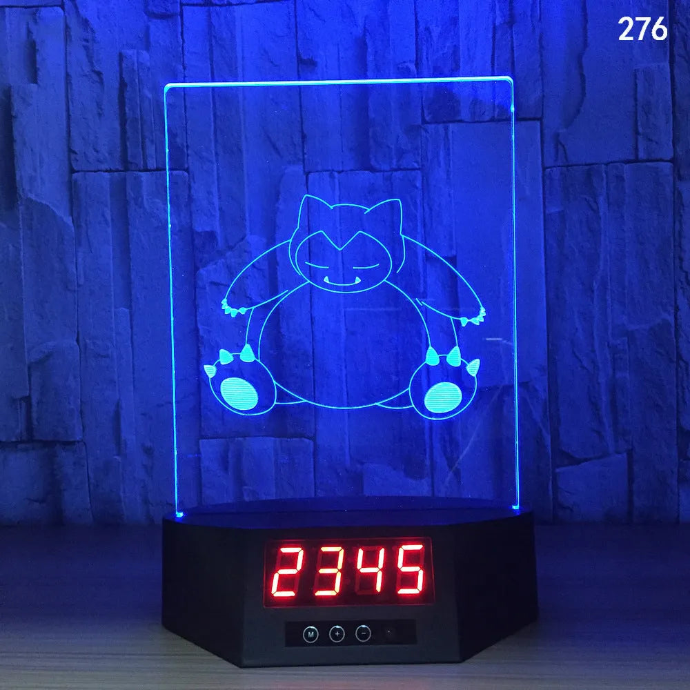 3D dolphin design LED night light with wireless charging surface and remote control