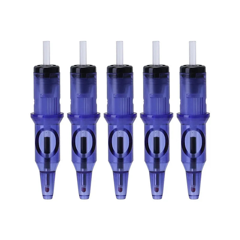 Tattoo integrated needle drawing line colour ballpoint pen tool for makeup applications