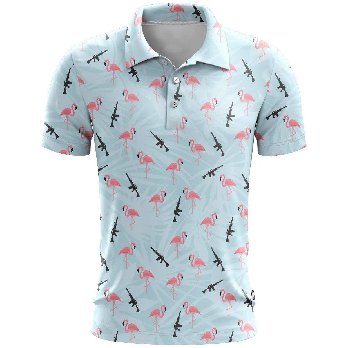 3D printed sports short sleeve T-shirt in polyester bird eye cloth with loose fit design
