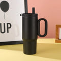 DIY Vitality 7-inch portable straw cup cooler with handle in multiple colour options