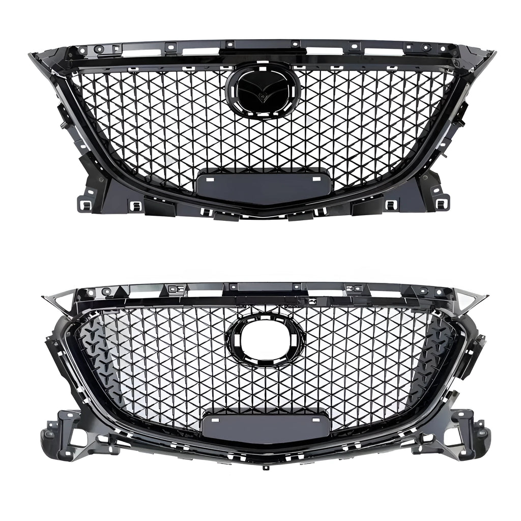 Unksera three-section front shovel car tail retrofit kit for Volkswagen Golf models