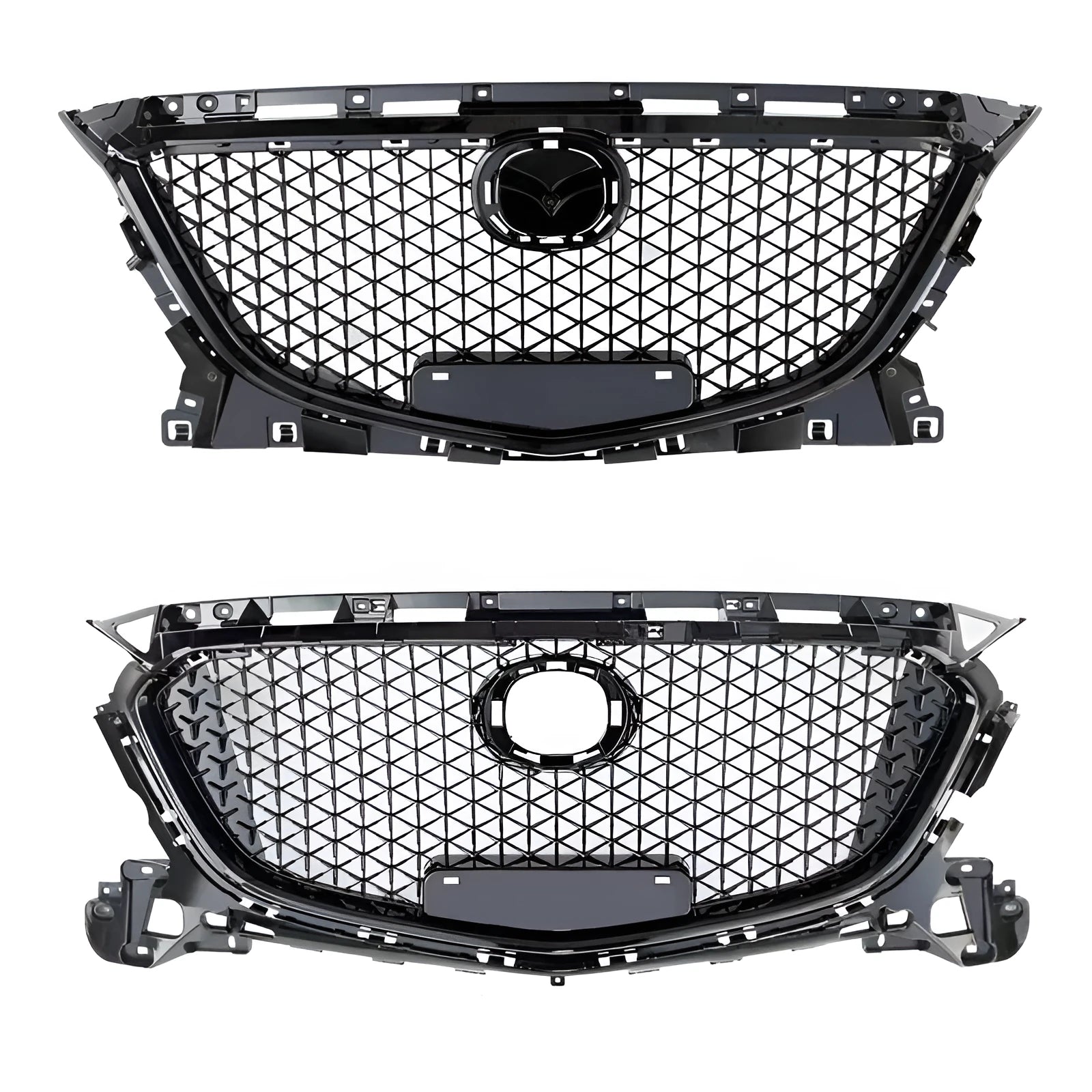 Unksera three-section front shovel car tail retrofit kit for Volkswagen Golf models